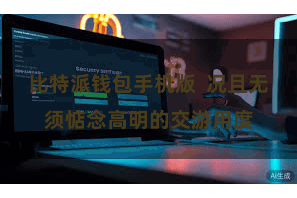 比特派钱包手机版  况且无须惦念高明的交游用度